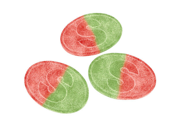 S-Märke Sour Strawberry 4kg - 101 kr/kg 