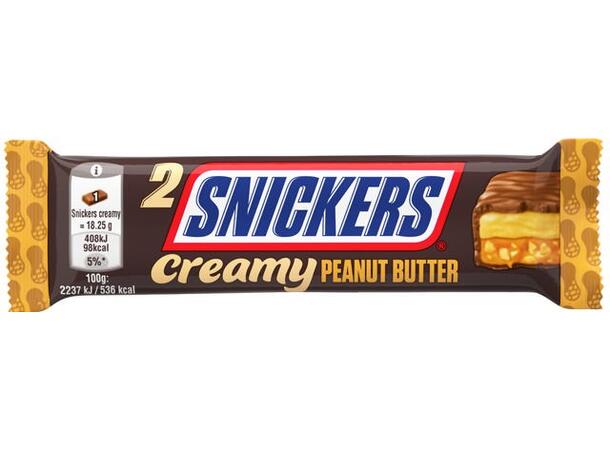 Snickers Singel Creamy Peanut Butter 35g 1x24 