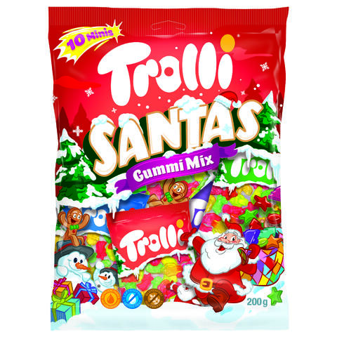 TROLLI SANTAS GUMMI MIX 8X200G (10X20G)