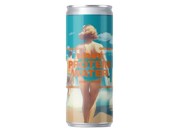 Wave Mango Apelsin Zero Sugar 33cl 1x24 Protein Water 