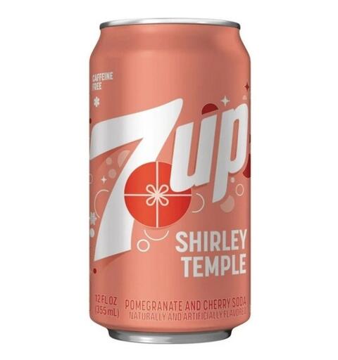 7UP Shirly Temple 355ml 1x12 Best før 13.07.26