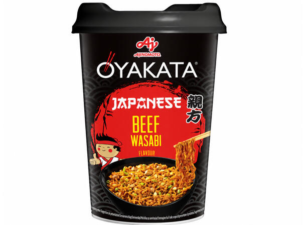 AJ OYAKATA Japanese beef wasabi CUP 8x93g 