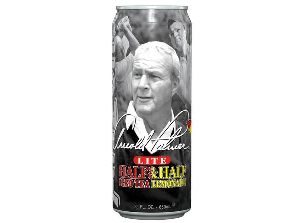 Arizona Arnold Palmer Half & Half 650ml Iced Tea Lemonade - 24 cans / 22 oz 