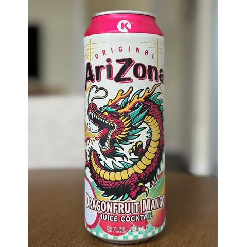 Arizona Dragonfruit Mango Juice Cocktail 650ml - 24 cans / 22 oz