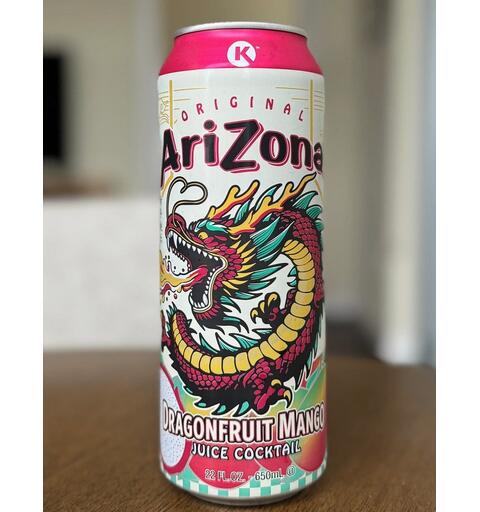 Arizona Dragonfruit Mango Juice Cocktail 650ml - 24 cans / 22 oz