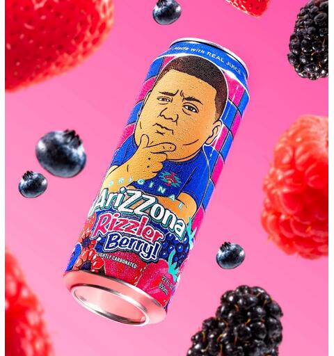 Arizona Rizzler Berry 650 ML 1X24