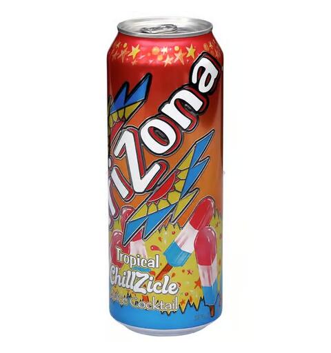 Arizona Tropical Chillzicle 650ml NP - 24 cans / 22 oz