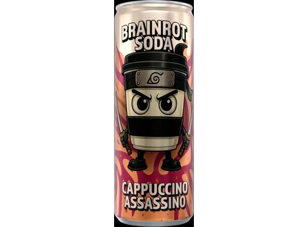 BRAINROT SODA CAPPUCCINO 25CL 1x24 