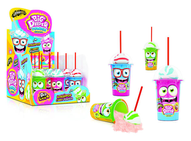 Big Dipper Powder 1x12 Johny Bee - Lollipop Candy Powder 