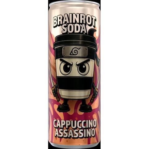 Brainrot Soda Cappuccino Assasino 25cl 1x24