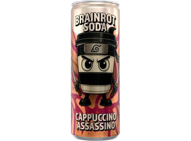 Brainrot Soda Cappuccino Assasino 25cl 1x24 