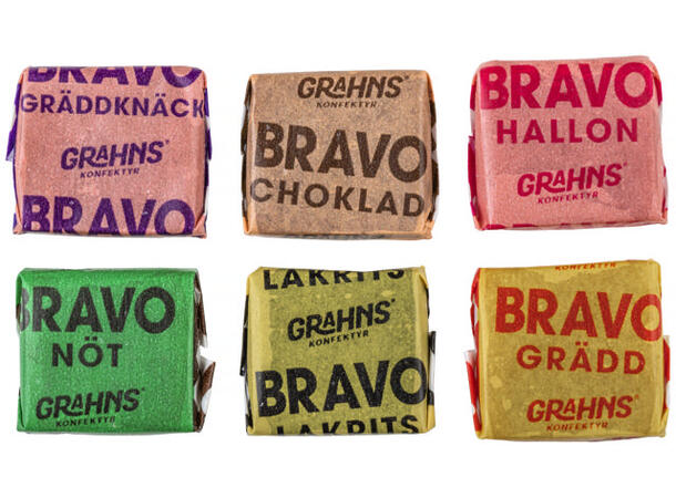 Bravokola 3,3kg - 103 kr/kg 