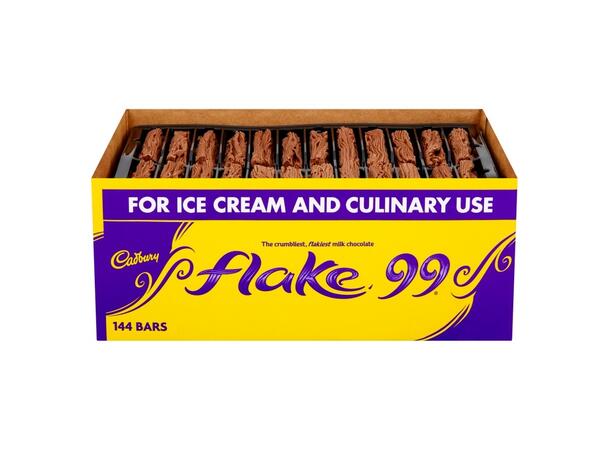 Cadbury Flake 99 Chocolate Bar 144 Pack 8,25 g 