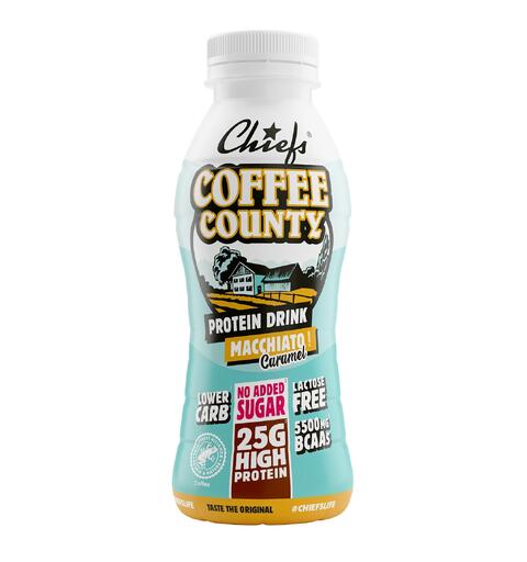 Chiefs Protein Milk Drink Coffee County 8x330 ml EU