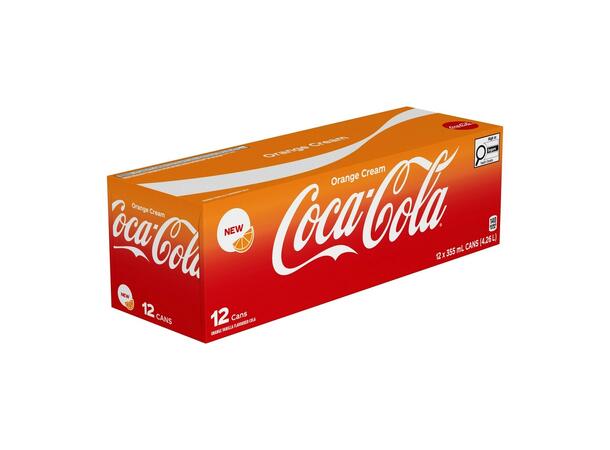 Coca Cola Orange Cream 12x355ML 