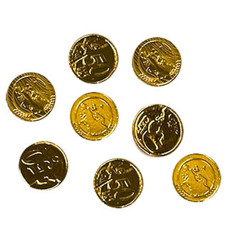 GOLD COIN (CHOLADPENGAR) 1KG 149 pr KG