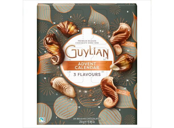 Guylian 24 Belgian Chocolates Advent Calendar 254g 1x8 
