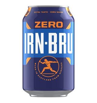 Irn Bru Xtra Zero Can 330ml 1X24