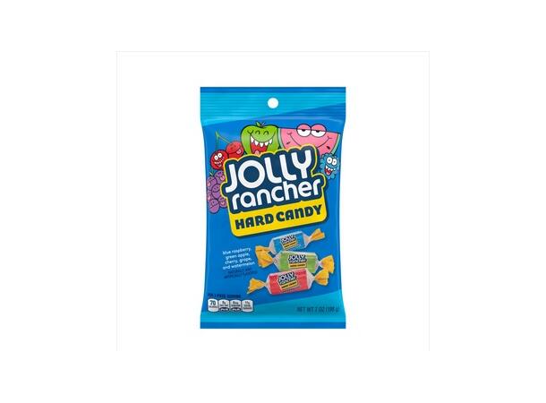 Jolly Rancher Hard Candy Original Flavor Assortment Peg Bag, 7 Oz 1x12 