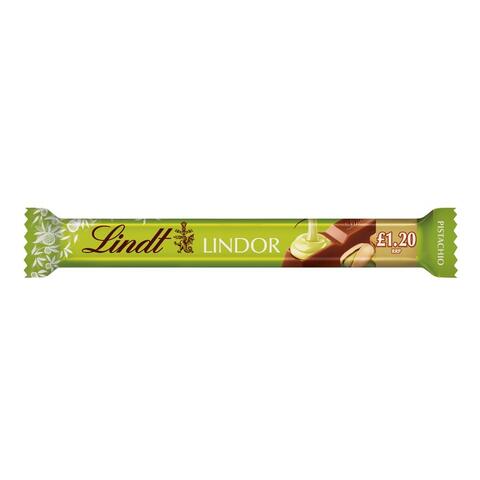 Lindt Lindor Pistachio Treat Bar 38g 1x24