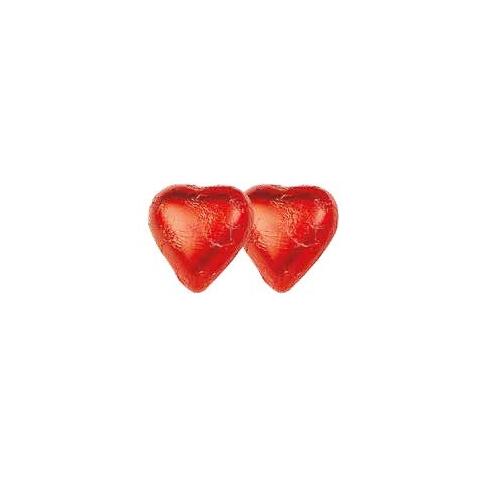 MILK CHOCOLATE RED HEARTS 1000 G 1X6
