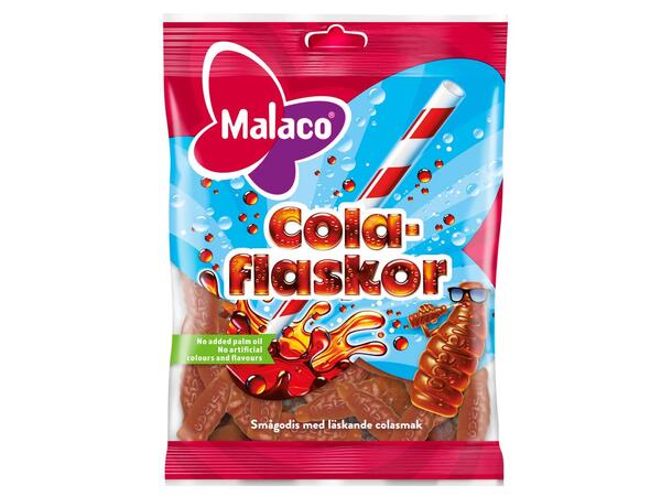 Malaco Colaflaskor 95g 1x28 
