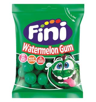 Melon Fizzy Bubblegum 80g 1x12