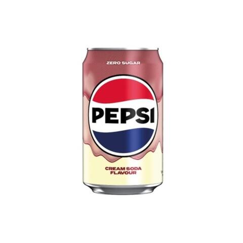 PEPSI CREAM SODA 33CL 1X24