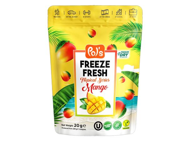 POL'S  - FREEZE DRIED MANGO 20 G 1X15 