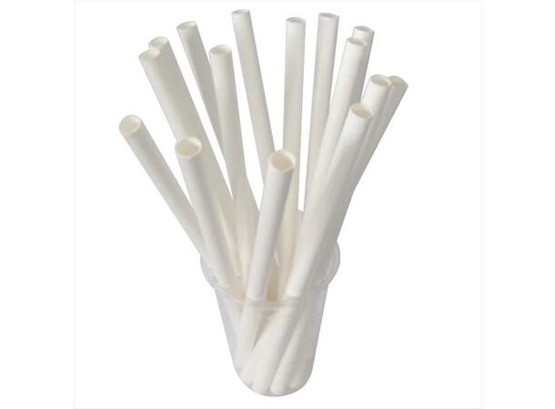Paper Straws individ wrapped for bubble tea 1x1000 