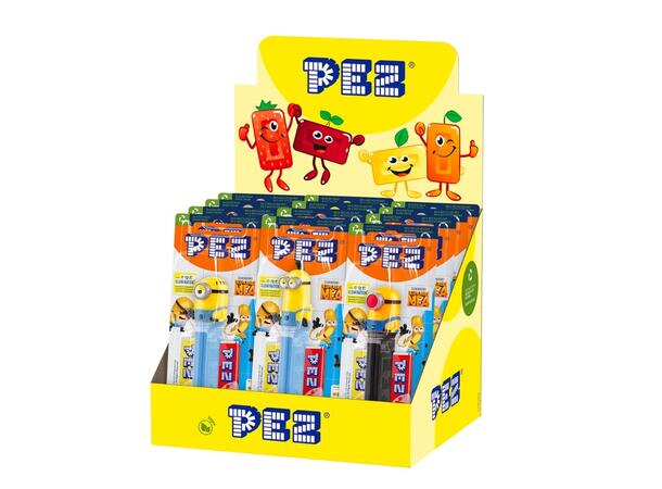 Pez Despicable Me Impulse Pack 4 1+2 17g 1x12 