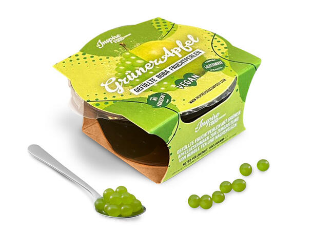 Popping Boba Green Apple Fruit Pearls 100 g 1x20 