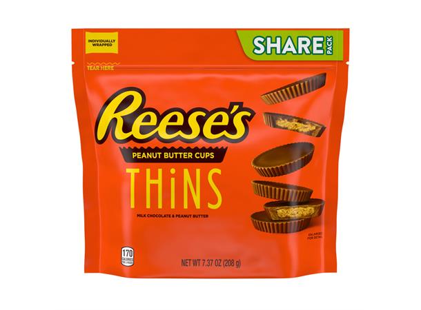 Reese's Milk Chocolate thins 7,37 oz 1x8 