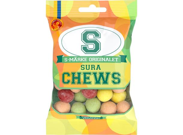 S-Märke Chews Sura 70g 1x18 