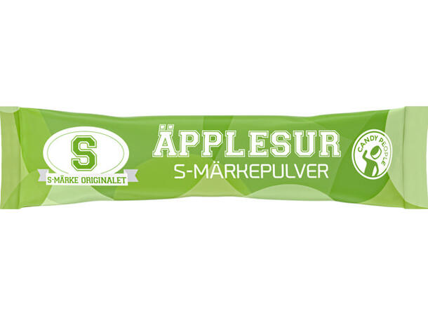 S-Märke Pulver Äpplesur 2kg - 96 kr/kg 