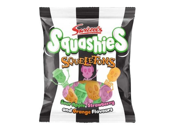 SWIZZELS SQUASHIES SQUELETONS 120G 