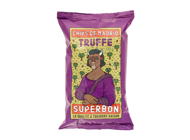 Superbon Chips Truffle 135g 1x14 