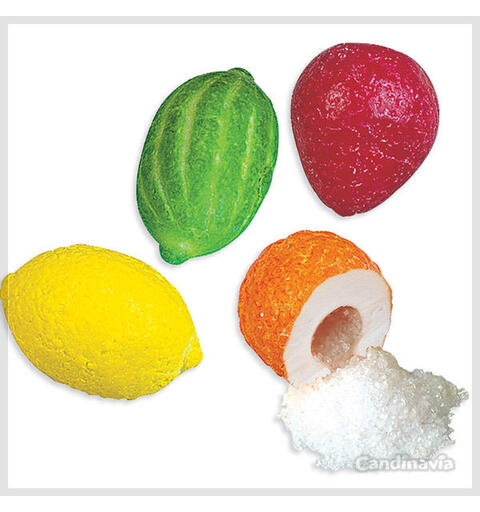 Tuggummifrukter Stora 1kg - 123 kr/kg