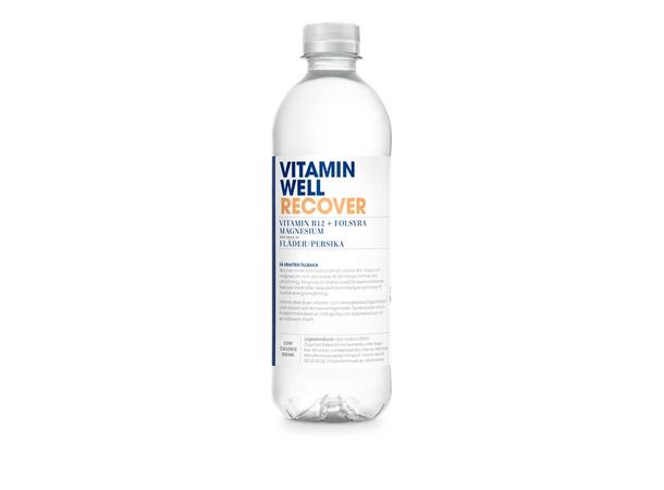 VITAMIN WELL RECOVER 50CL 1x12 Svarthyll og fersken 