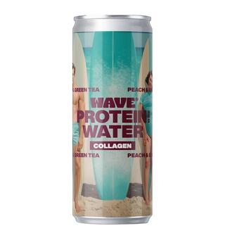 Wave Peach Green Tea Zero Sugar 33cl 1x24 - Protein Water