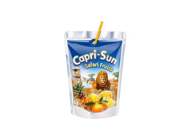 CAPRI-SUN SAFARI FRUIT 10-pack - 4 st 