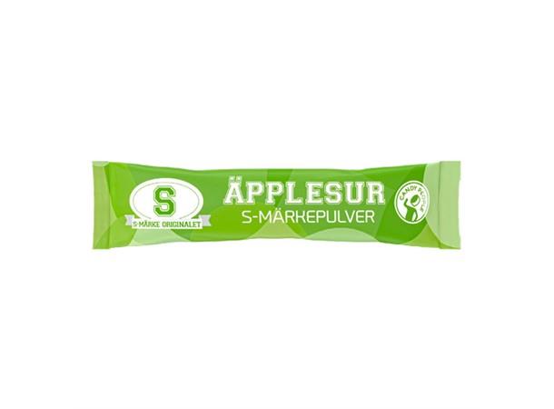 S-MÄRKE PULVER ÄPPELSUR 2 kg 2 kg 