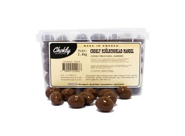 CHOKLY MJÖLKCHOKLAD MANDEL 2,4 kg 2,4 kg 