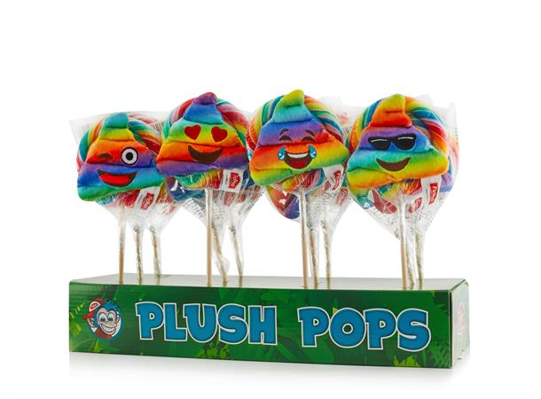Plush Pop – Rainbow Poo´s – 12 stuks/display 110 G 