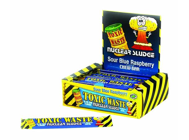 Toxic Waste Raspberry Chew Bars 20g 1x50 