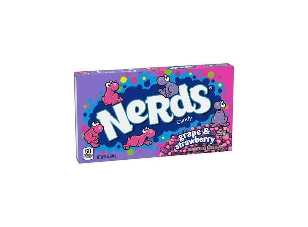 Nerds  Grape & Strawberry Video Box 141g 5 oz 1X12 