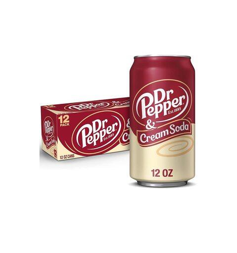 Dr Pepper Cream Soda 355ml 1x12