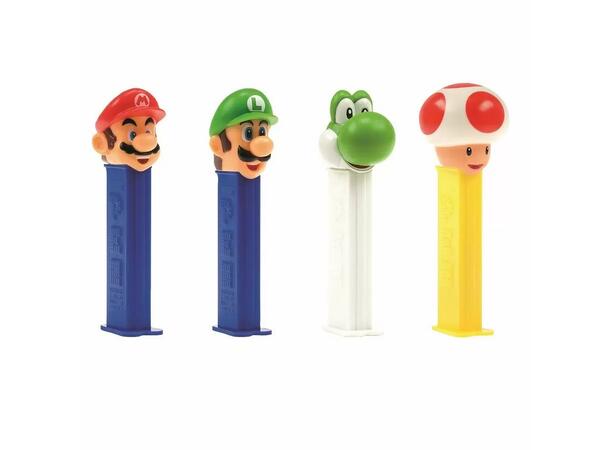 Pez Best of Nintendo Super Mario 17g 1+2 Impulse Packs 1x12 