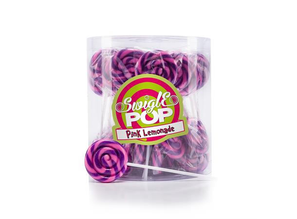 Swigle Pops - Mini - Pink Lemonade - 12G 50stk 