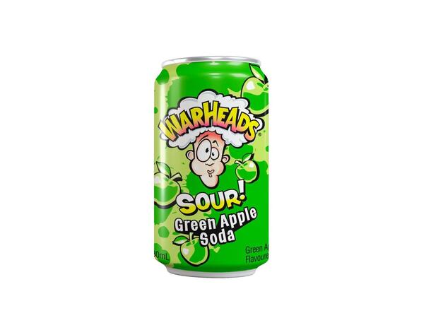 WARHEADS green apple 330ml x12 